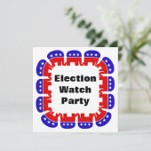 Republikeinse Partij van de Volkspartij Kaart (Staand voorkant)