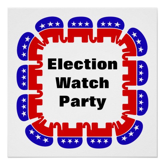 Republikeinse Partij van de Volkspartij Perfect Poster (Voorkant)