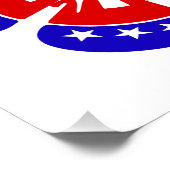 Republikeinse Partij van de Volkspartij Perfect Poster (Hoek)