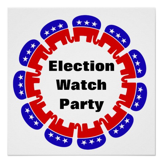 Republikeinse Partij van de Volkspartij Perfect Poster (Voorkant)