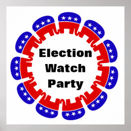 Republikeinse Partij van de Volkspartij Poster