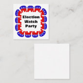 Republikeinse Partij van de Volkspartij Vierkante Visitekaartje (Voorkant / Achterkant)