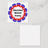 Republikeinse Partij van de Volkspartij Vierkante Visitekaartje (Voorkant / Achterkant)