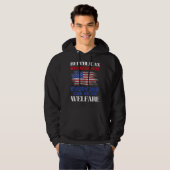 Republikeinse Politiek Conservatieve Amerikaanse v Hoodie (Voorkant volledig)