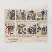 Republikeinse propaganda briefkaart (Voorkant)