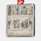 Republikeinse propaganda metalen ornament (Links)