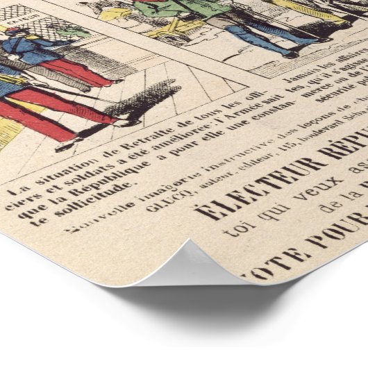 Republikeinse propaganda poster (Hoek)