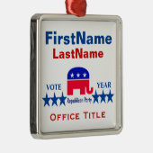 Republikeinse Sjablonen Metalen Ornament (Rechts)