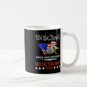 Republikeinse stem Trump 2024 We the People hebben Koffiemok