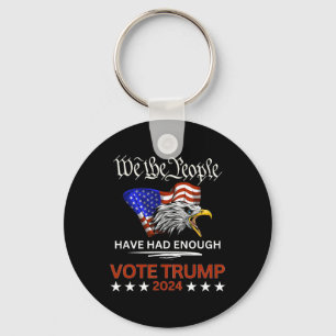 Republikeinse stem Trump 2024 We the People hebben Sleutelhanger