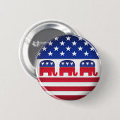 Republikeinse stemknop - Button (Voorkant /achterkant)
