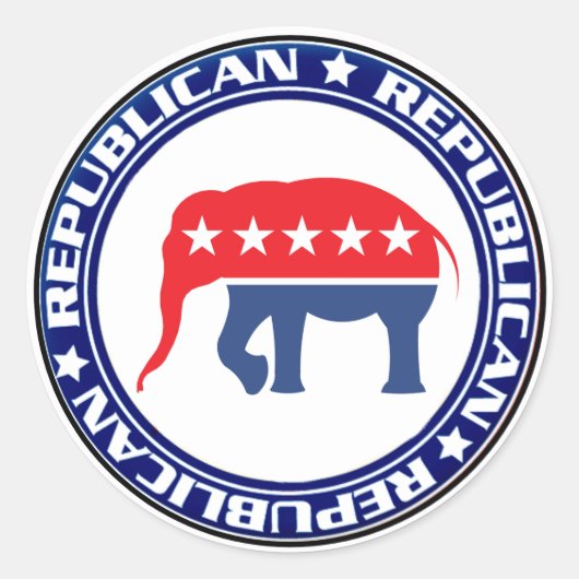 Republikeinse Sticker (Voorkant)