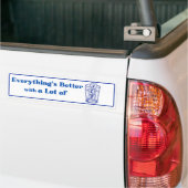 Republikeinse Sticker voor ijsimmigratie (Op Truck)