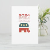 republikeinse tank 2024 kaart (Staand voorkant)