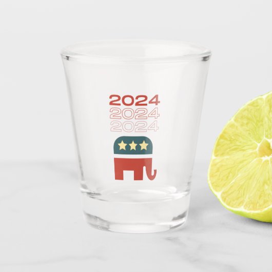 republikeinse tank 2024 shot glas (Voorkant)