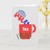 Republikeinse Thee Kaart (Gele Bloem)