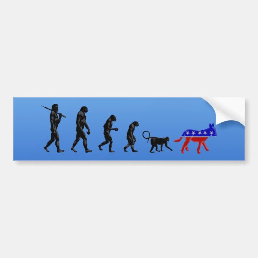 Republikeinse theorie van de decentralisatie bumpersticker (Voorkant)