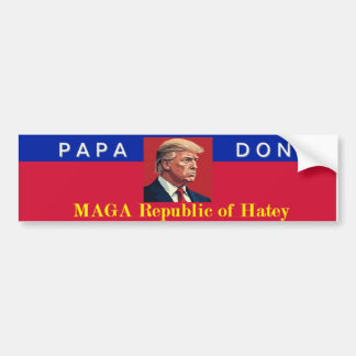 Republikeinse Trumpkin-Bumpersticker Bumpersticker