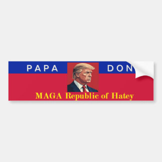 Republikeinse Trumpkin-Bumpersticker Bumpersticker