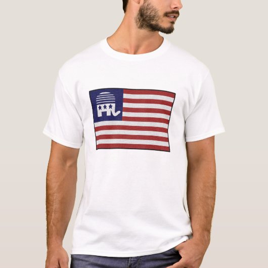 Republikeinse vlag t-shirt (Voorkant)