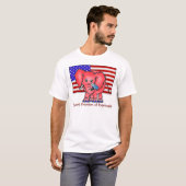 Republikeinse vrijheid van meningsuiting t-shirt (Voorkant volledig)