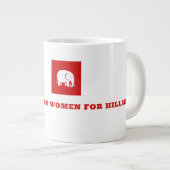 Republikeinse vrouwen voor Hillary Grote Mok (Voorkant rechts)