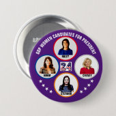 Republikeinse vrouwen voor President 2024 Ronde Button 7,6 Cm (Voorkant /achterkant)