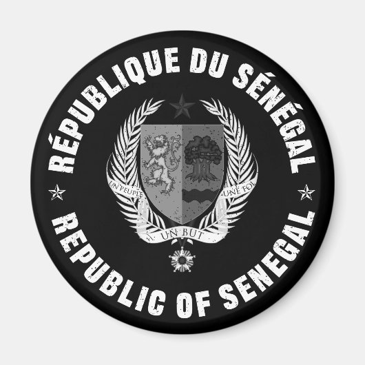 Republique Du Senegal Magneet (Voorkant)