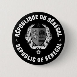 Republique Du Senegal Ronde Button 5,7 Cm