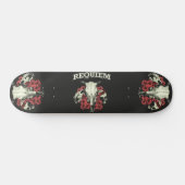 Requiem - Gotische streetwear ontwerp Persoonlijk Skateboard (Horizontaal)