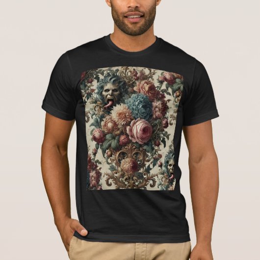 Requiem Rhapsody – Gothische Draagbare Kunst T-shirt (Voorkant)