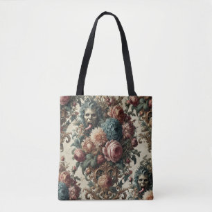 Requiem Rhapsody - Gotisch Barok Bloemenbeest Tote Bag