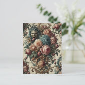 Requiem Rhapsody - Gotisch Victoriaans Feestdagenkaart (Staand voorkant)