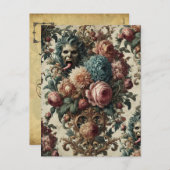 Requiem Rhapsody - Gotisch Victoriaans Feestdagenkaart (Voorkant / Achterkant)