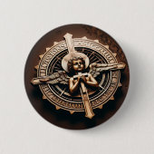 REQUIEM RONDE BUTTON 5,7 CM (Voorkant)