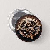 REQUIEM RONDE BUTTON 5,7 CM (Voorkant /achterkant)