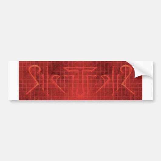 Requiem voor een droom van Silent Hill - Drie-eenh Bumpersticker (Voorkant)