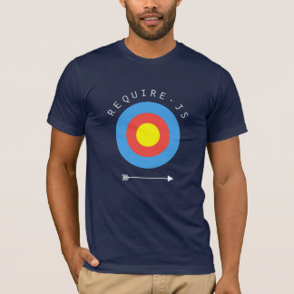 RequireJS T-shirt (marine)