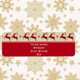 Rerendieradreslabel Etiket