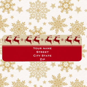 Rerendieradreslabel Etiket