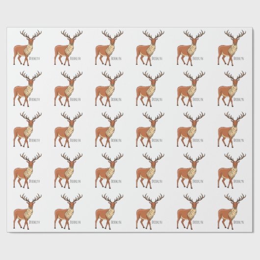 Rerendierillustratie cartoon cadeaupapier (Vlak)