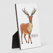 Rerendierillustratie cartoon fotoplaat (Zijkant)