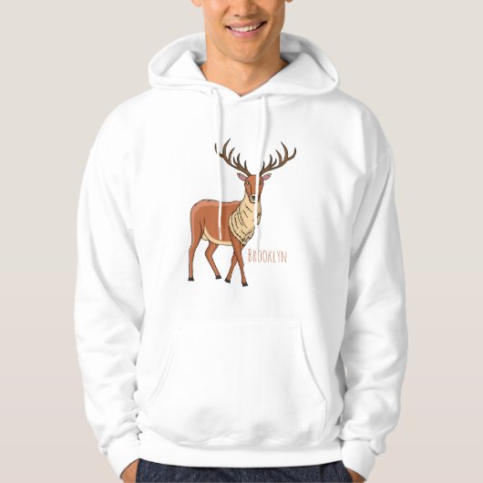 Rerendierillustratie cartoon hoodie (Voorkant)