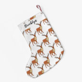 Rerendierillustratie cartoon kleine kerstsok (Achterkant (Hangend))