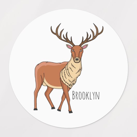 Rerendierillustratie cartoon labels (Design 1)