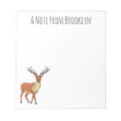 Rerendierillustratie cartoon notitieblok (Voorkant)