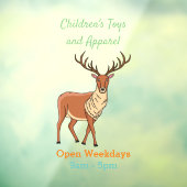 Rerendierillustratie cartoon raamsticker (Vel 3)