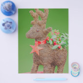 Rerendierkerstversiering Flyer (Enkel)