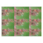 Rerendierkerstversiering Tafelkleed (Voorkant (Horizontaal))