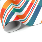 Rero Funky Colors 70s 80s Cadeaupapier (Rol Hoek)